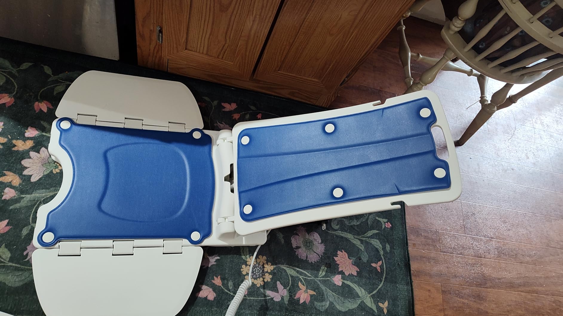 PPOLB Electric Chair Lift - Floor Lift for Elderly Falls, Support Up to 308 LB, IPX8 Waterproof Bath Lift customer photo 1