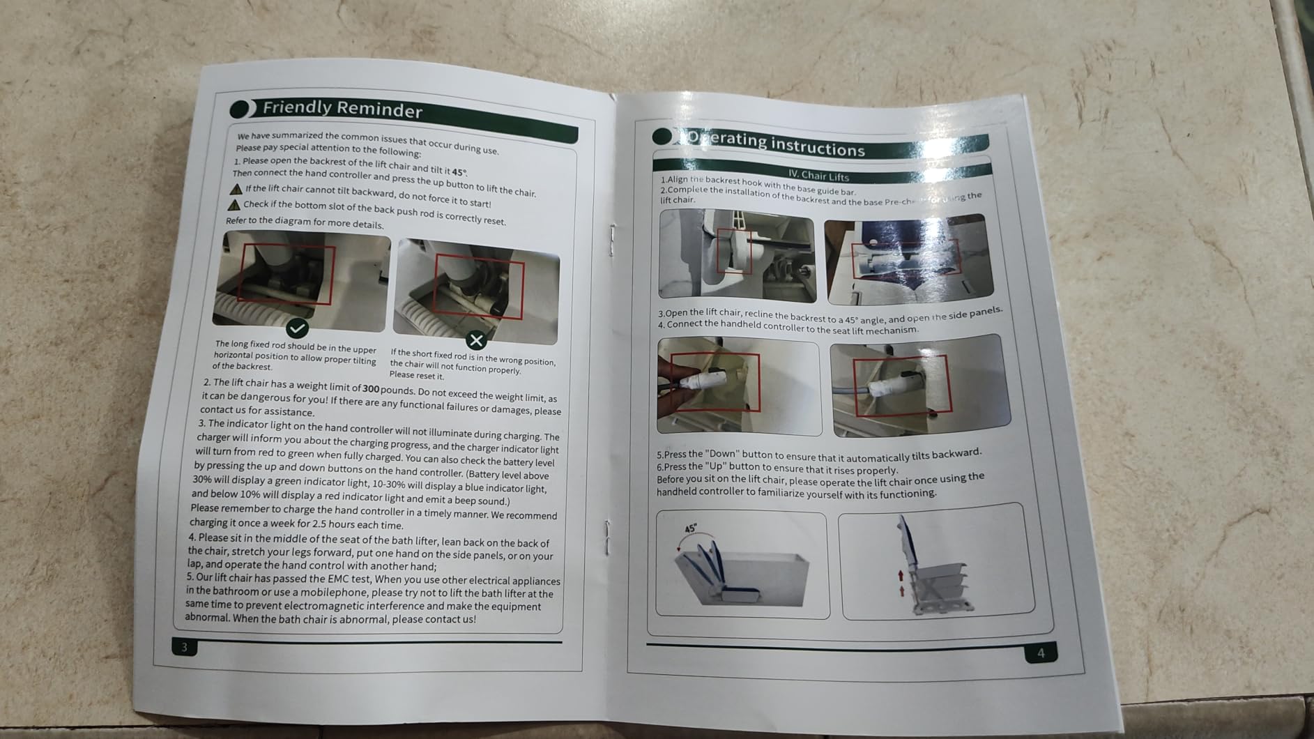PPOLB Electric Chair Lift - Floor Lift for Elderly Falls, Support Up to 308 LB, IPX8 Waterproof Bath Lift customer photo 2