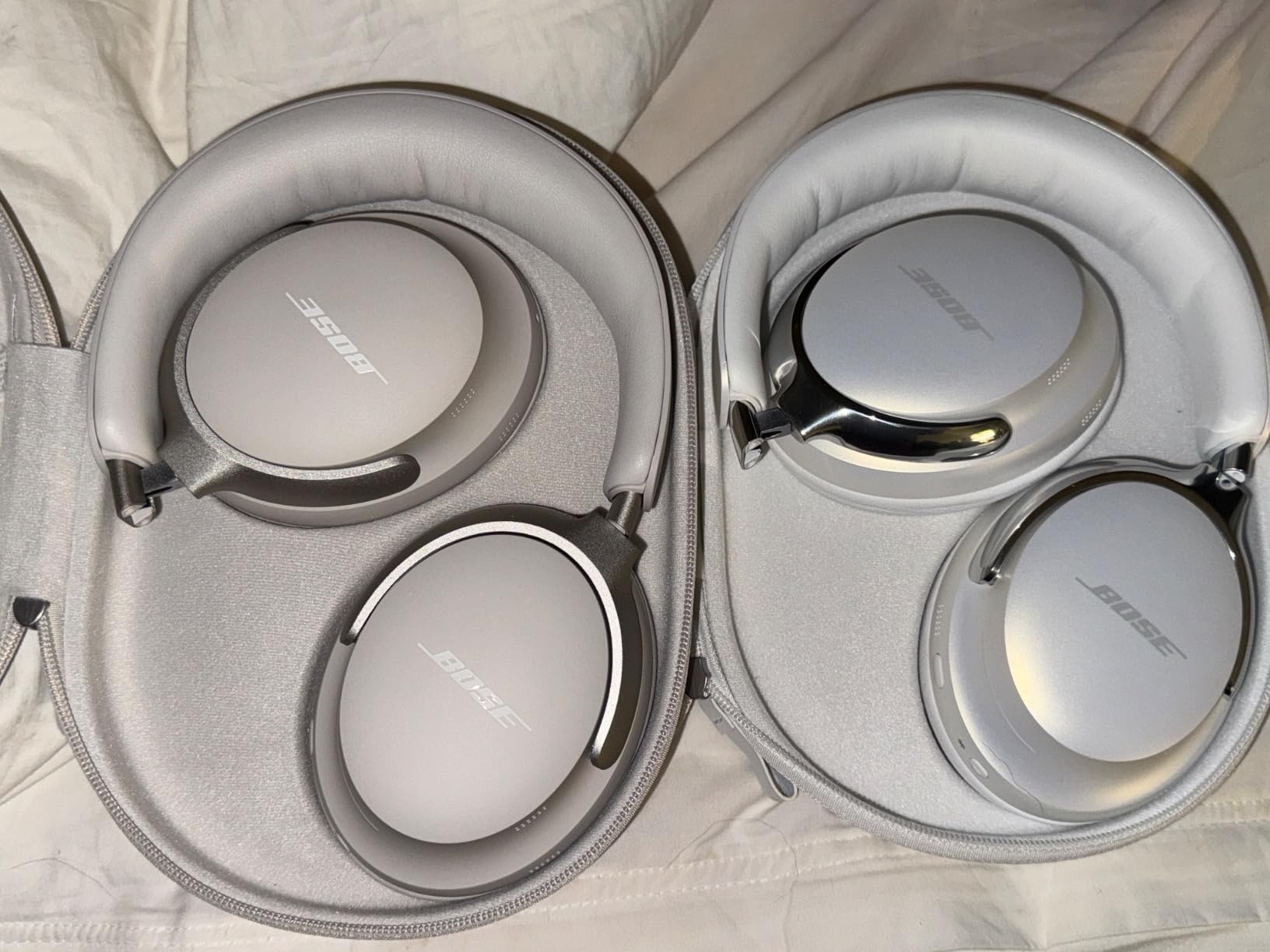 Bose QuietComfort Ultra Bluetooth Headphones, Wireless Headphones with Spatial Audio, Over Ear Noise Cancelling with Mic, Up to 24 Hours of Playtime, Deep Plum - Limited Edition Color customer photo 1