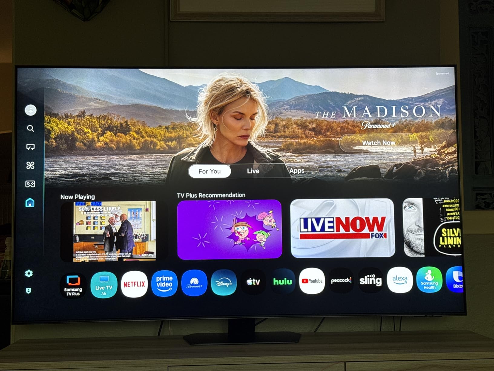 Samsung 65-Inch Class Neo QLED 4K QN90F Series, Vision AI, Mini LED Smart TV (2025 Model, 65QN90F) Neo Quantum HDR+, Object Tracking Sound+ w/Dolby Atmos, Glare Free, Gaming Hub, Alexa Built-in customer photo 1