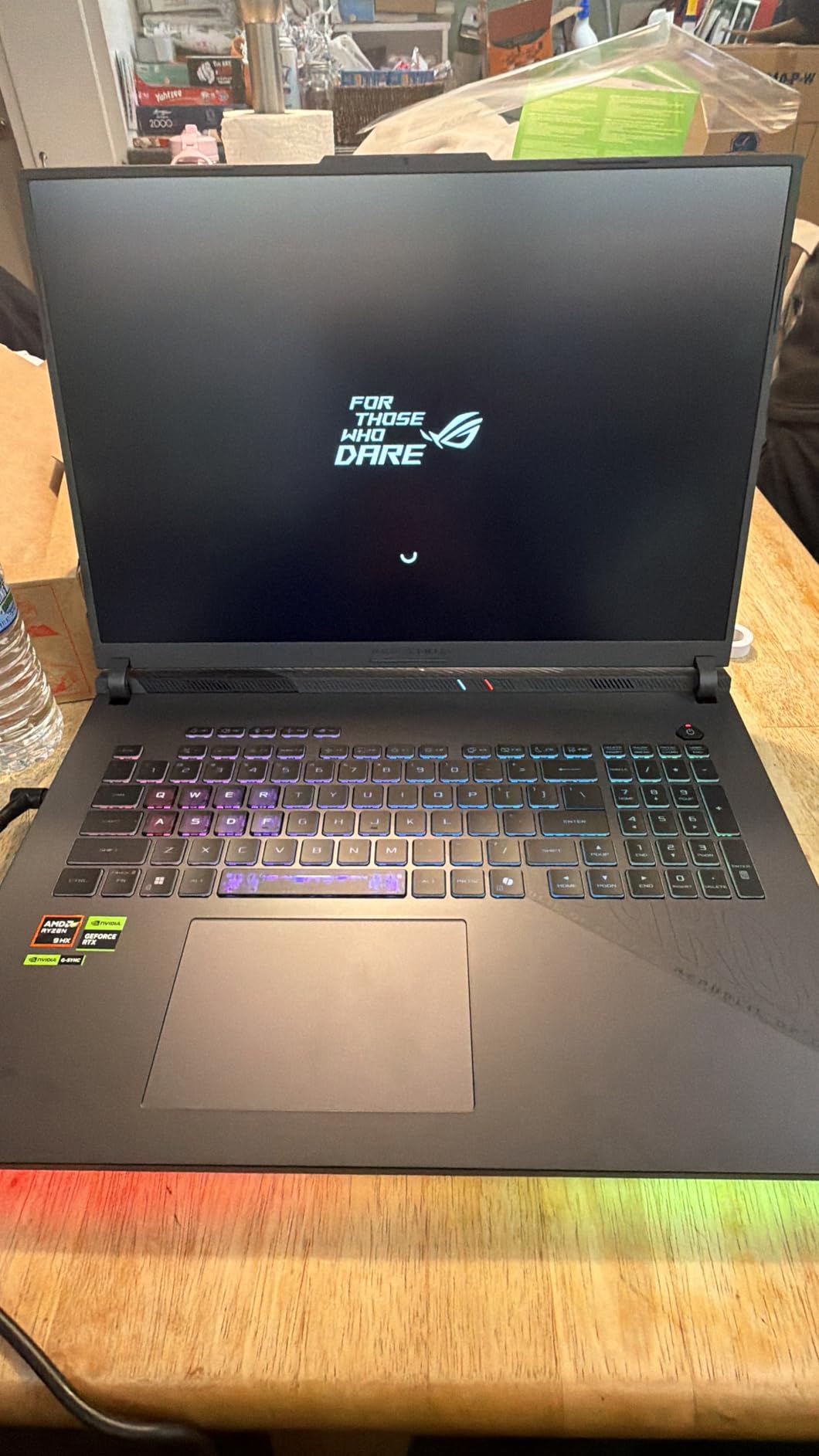 ASUS ROG Strix G18 (2025) Gaming Laptop, 18 16:10 144Hz/3ms, NVIDIA GeForce RTX 5060, AMD Ryzen 9 9955HX Processor, 16GB DDR5-5600, 2TB PCIe Gen 4 SSD, Wi-Fi 6E, Windows 11 Home, G814FM-DS95 customer photo 1