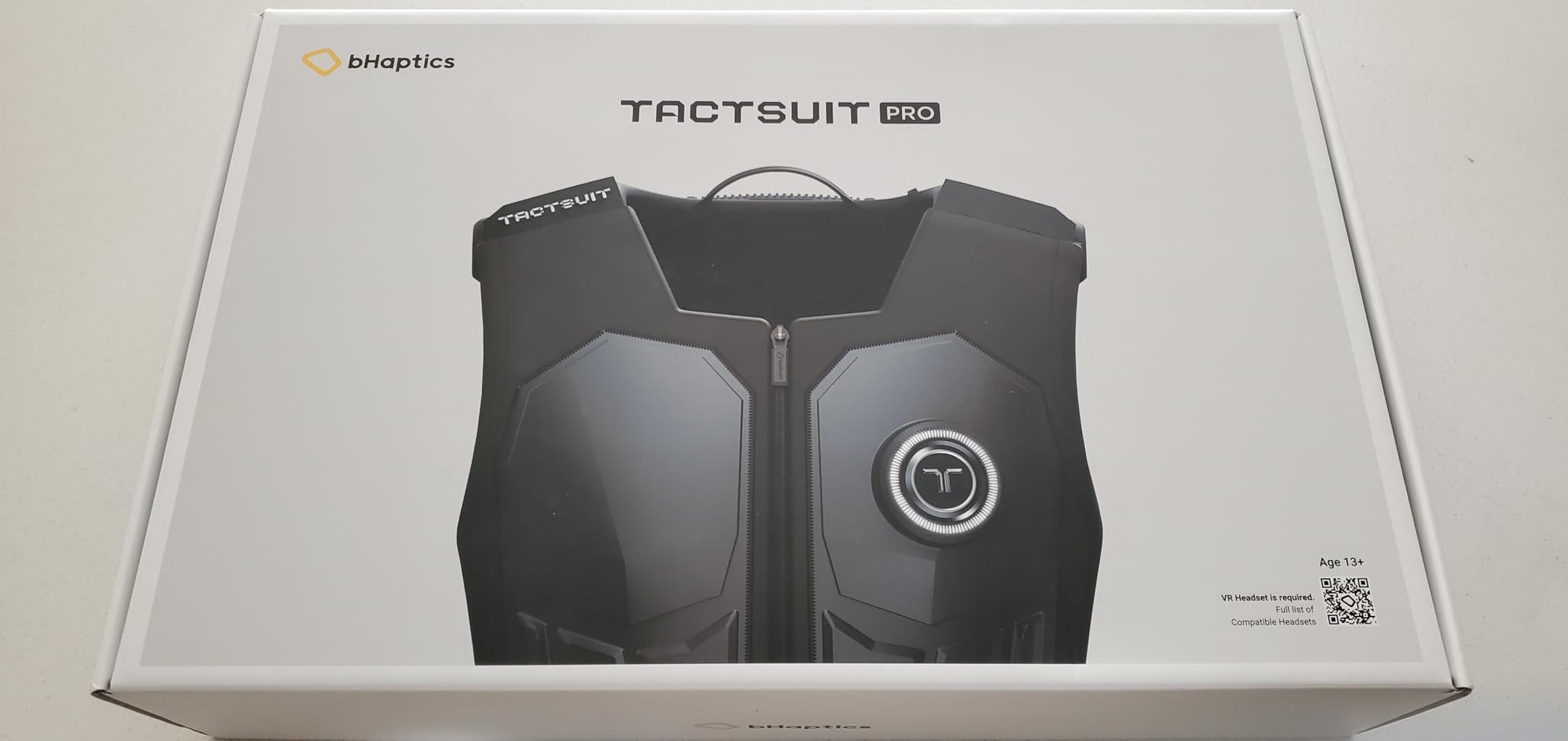 bHaptics TactSuit Pro - Immersive Haptic Vest for VR, PC Gaming, Audio-to-Haptics- 32 Feedback Motors and Mesh Lining customer photo 12