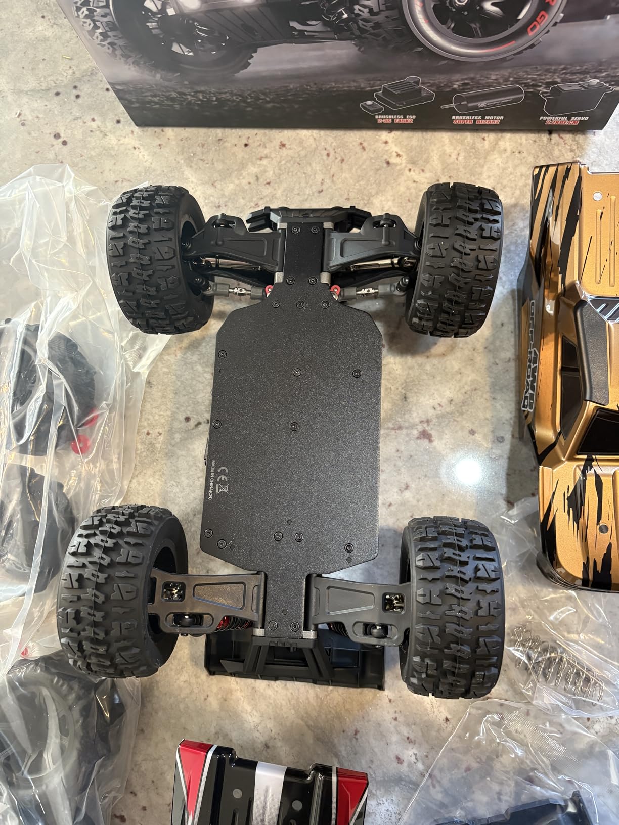 HYPER GO H14BM V3 1/14 Brushless RC Cars for Adults Fast 50 mph, RC Trucks 4X4 Offroad Waterproof, Electric Powered High Speed RC Car, Fast Extreme RC Truggy with 3S Battery for Snow Sand customer photo 2