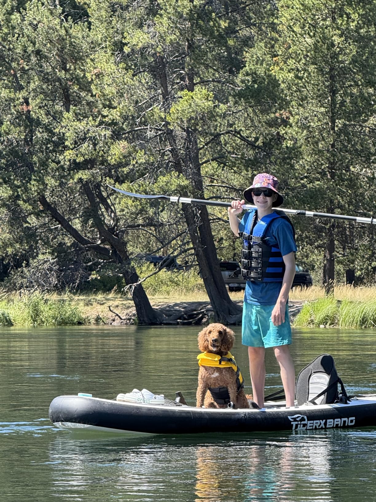 TIGERXBANG 10.2'x35''x8'' Inflatable Kayak with Detachable Seat, SUP-Kayak Set customer photo 2
