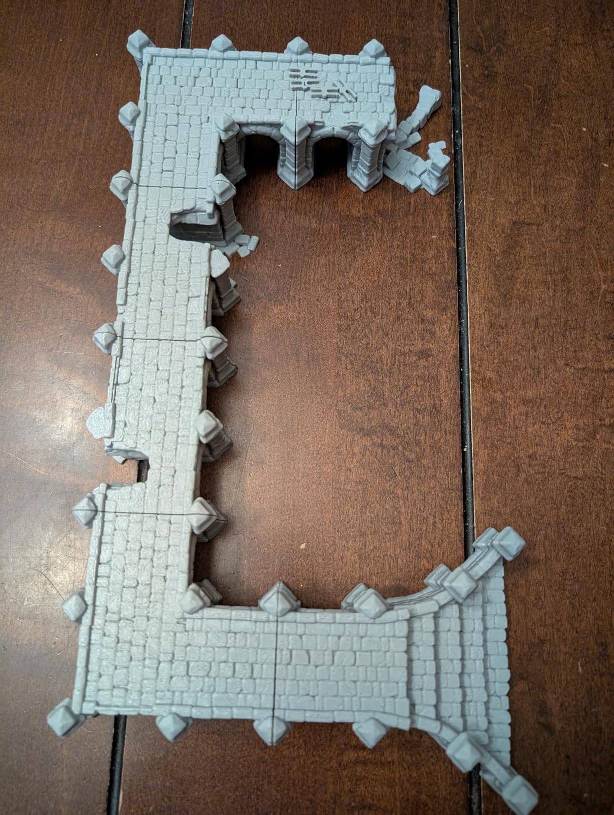 Broken Viaduct - DND Terrain for Dungeon Masters, 28PCS RPG Starter Set with Modular Bridge Ruins, Perfect Beginner Bundle for TTRPG and Tabletop Campaigns customer photo 1
