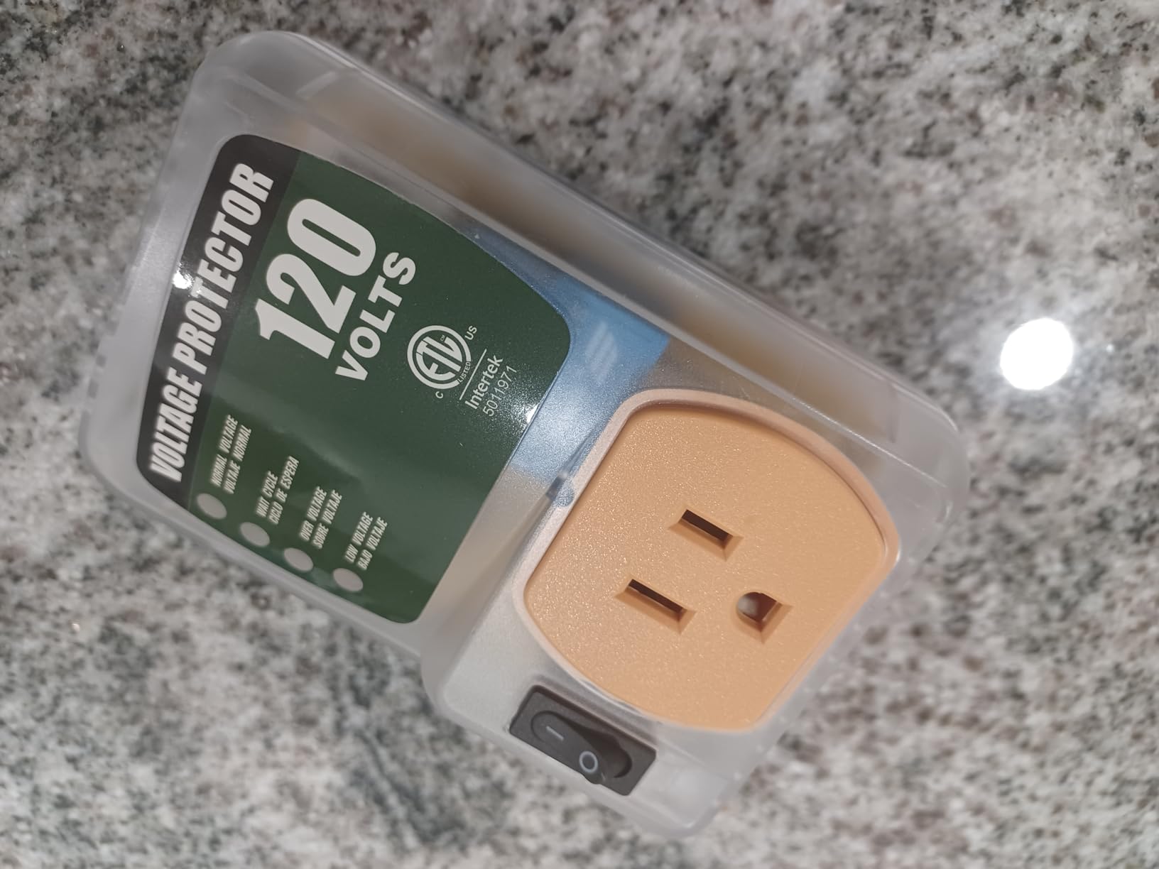 PLUGTUL Refrigerator Surge Protector, Voltage Regulator for Refrigerator, TV, PC, Home Appliance, Adjustable Voltage Protector, 1800W 120V 15A, ETL Listed customer photo 1
