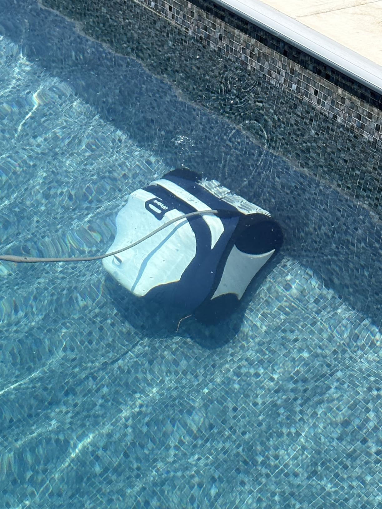 Polaris ERA 820 Robotic Pool Cleaner with Cyclonic Vacuum, Dual Brushes, 60ft Swivel Cable, Large Canister, Caddy & Cover - for In-Ground Pools customer photo 1