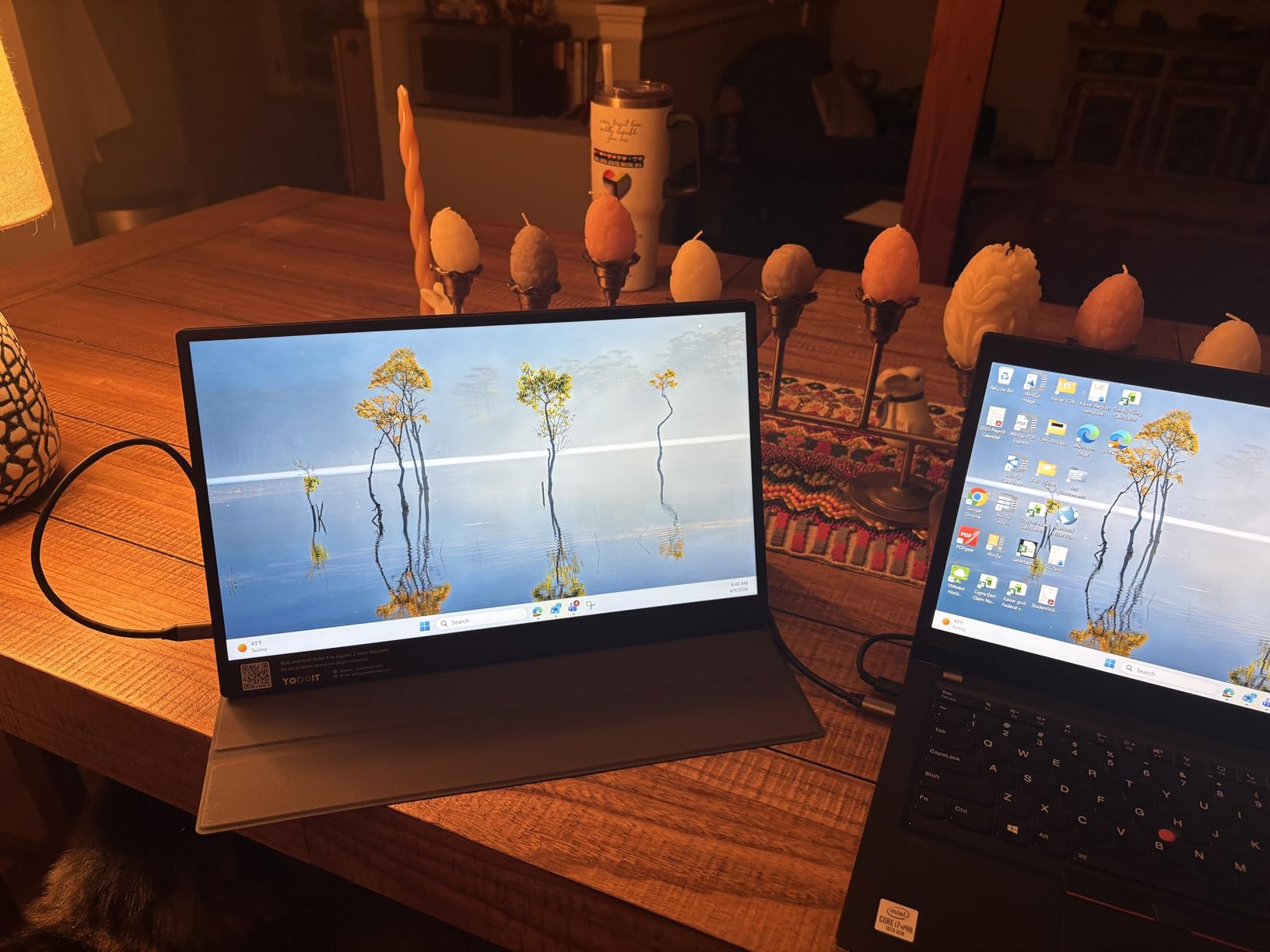 Yodoit Portable Monitor 15.6