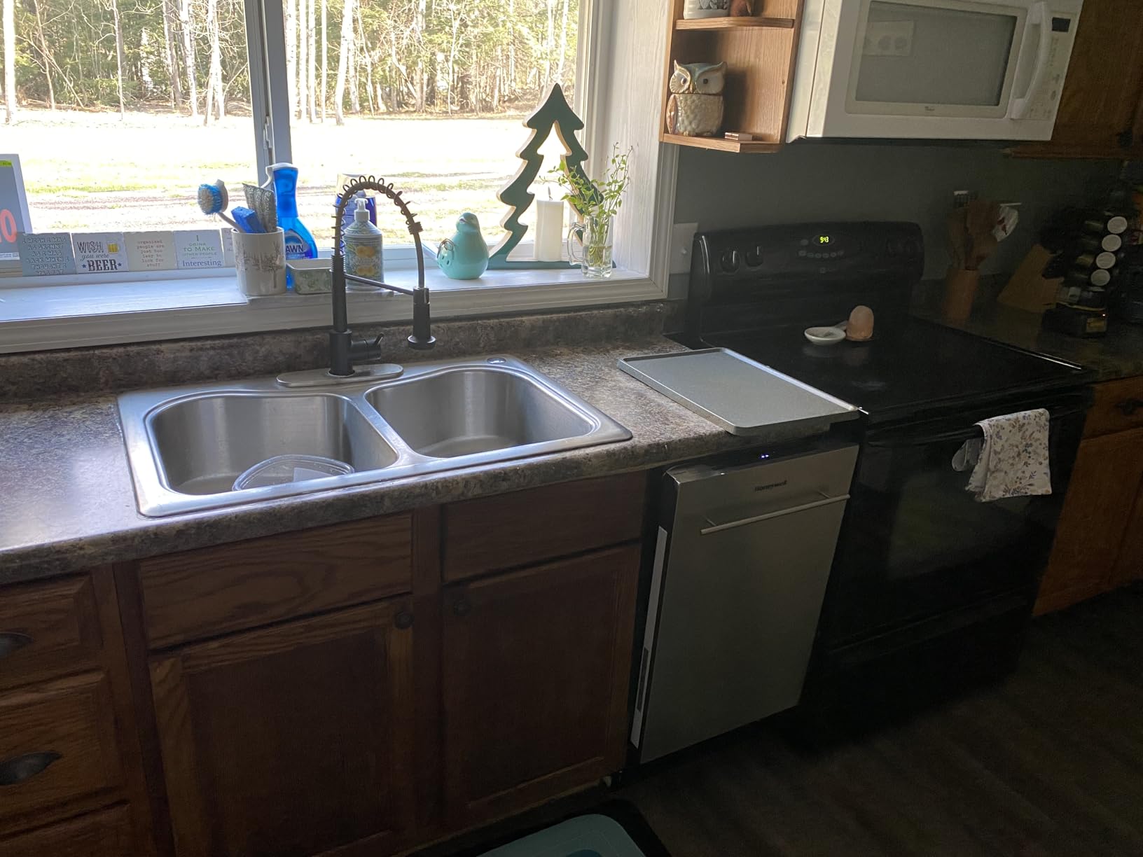 Honeywell 24 Inch Dishwasher with 12 Place Settings, 7 Washing Cycles, Stainless Steel and Plastic Tub, UL/Energy Star - Stainless Steel customer photo 1