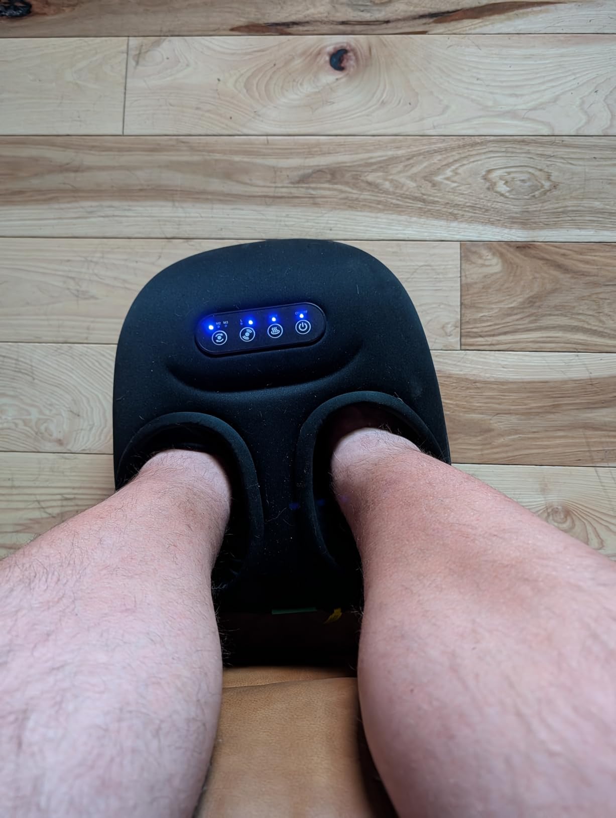 Medcursor Foot Massager Machine with Heat, Rolling, Deep Kneading, Shiatsu Foot Massager for Delivers Pain Relief, Tired, Plantar Fasciitis, Gift for Women Mom Men Fits Up to 13