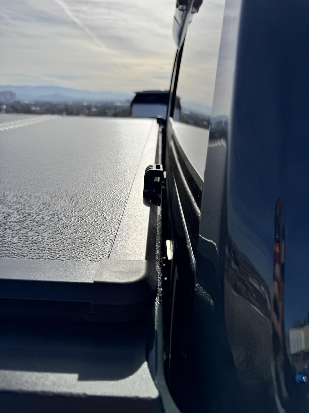 Hard Tri-Fold Truck Bed Tonneau Cover Compatible with 2007-2026 Chevy Silverado/GMC Sierra 1500 5.8ft Bed (69.6