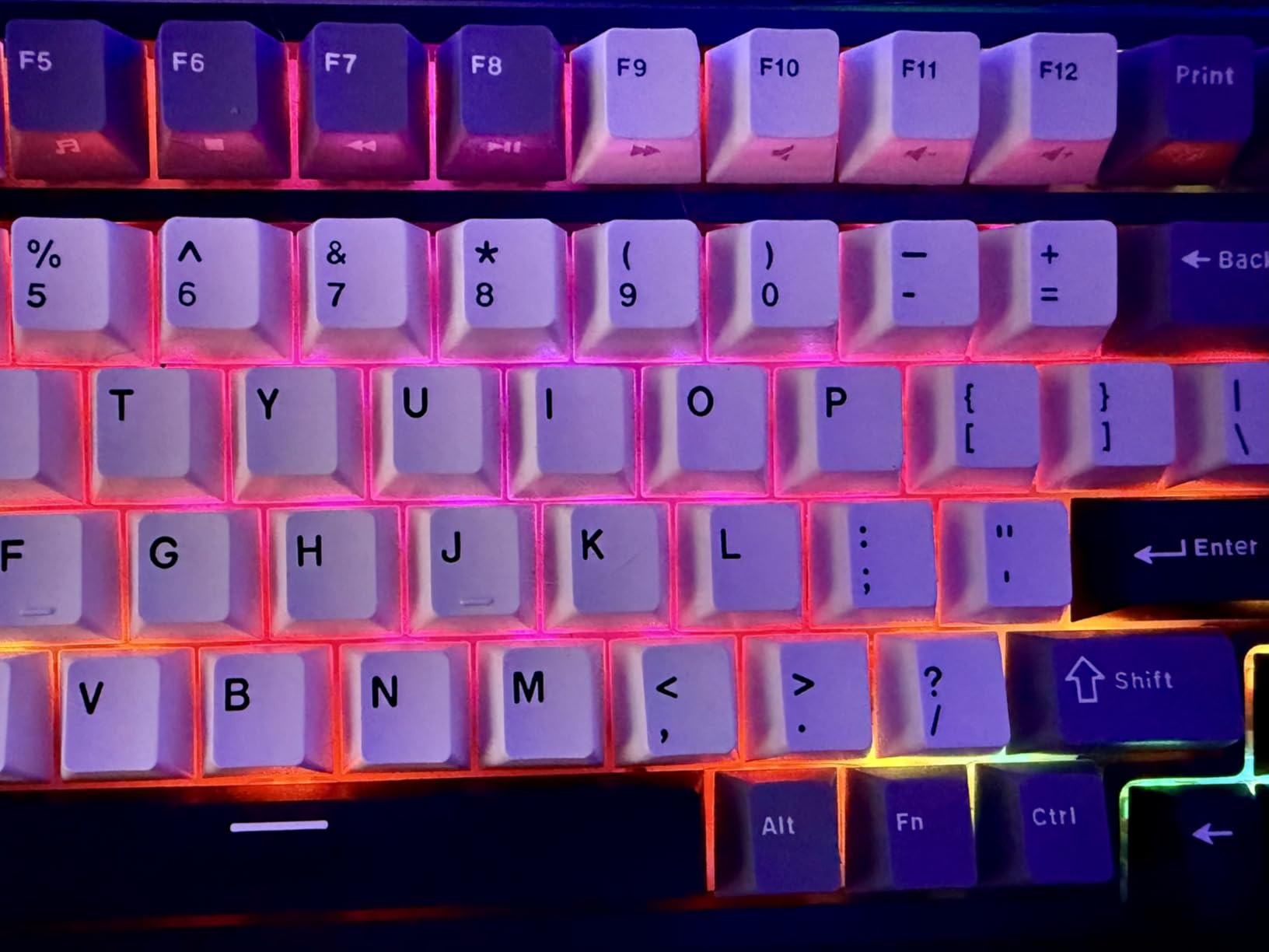 RK ROYAL KLUDGE F99 AI Smart Wired Mechanical Keyboard with Real-Time Voice Input & Translation, Hot-Swappable Linear Switches, RGB Backlit, Dual USB Ports & AI Software Support for Office Work customer photo 1