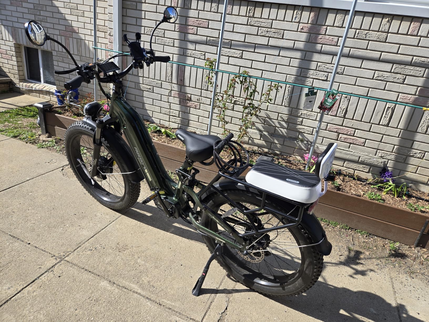 FREESKY Ranger AIR Dual Motor Electric Bike for Adults, 3500W 200NM Fast Ebike,105Miles Long Range E Bike, Full Suspension Electric Mountain Bike, 26'' Fat Tire Electric Bicycle for Man Womens Hunters customer photo 2