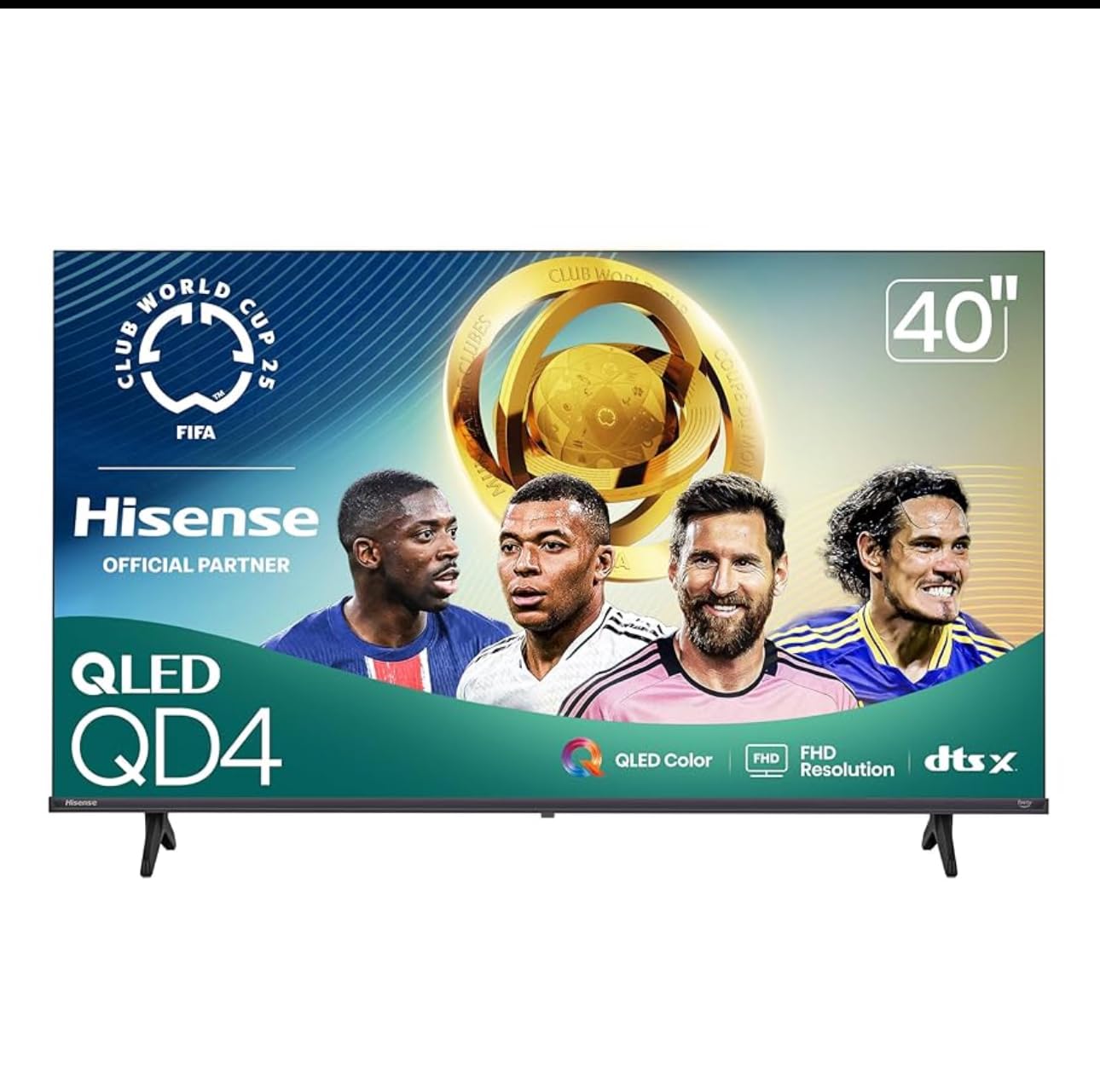 Hisense 40-Inch Class QD4 Series Hi-QLED FHD Smart Fire TV (40QD4QF, 2025 Model) - Quantum Dot Color, DTS Virtual: X, Alexa Built in, Slim Bezel Design customer photo 2