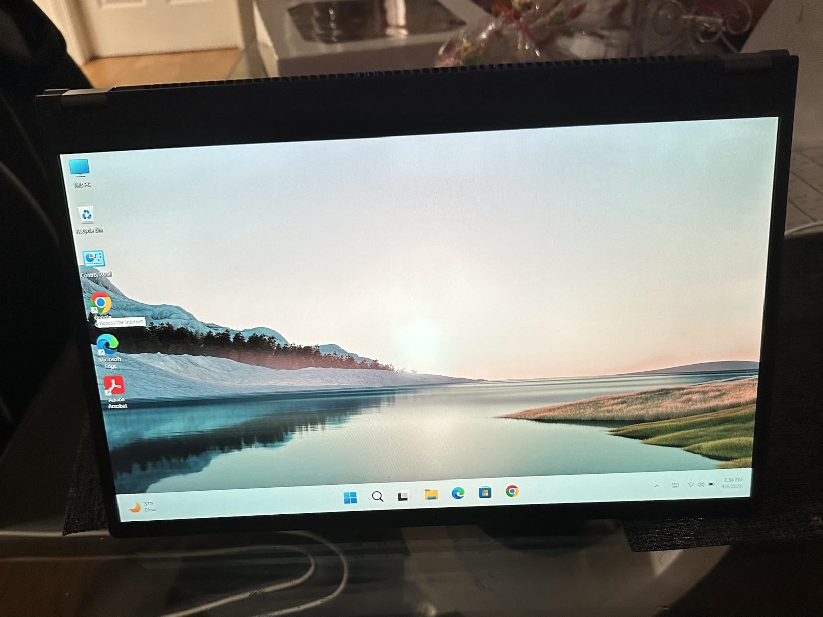 2 in 1 Laptop Computer, 15.6 Inch Convertible Laptop, 16GB DDR4 RAM 512GB SSD Touchscreen Laptop, AMD Ryzen R3 3200U, AMD Radeon, FHD 1920x1080, 360 Degree Rotating Touch Screen, WiFi 5, Backlit Keyboard customer photo 1