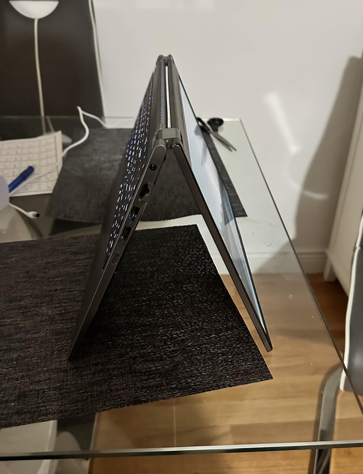 2 in 1 Laptop Computer, 15.6 Inch Convertible Laptop, 16GB DDR4 RAM 512GB SSD Touchscreen Laptop, AMD Ryzen R3 3200U, AMD Radeon, FHD 1920x1080, 360 Degree Rotating Touch Screen, WiFi 5, Backlit Keyboard customer photo 2
