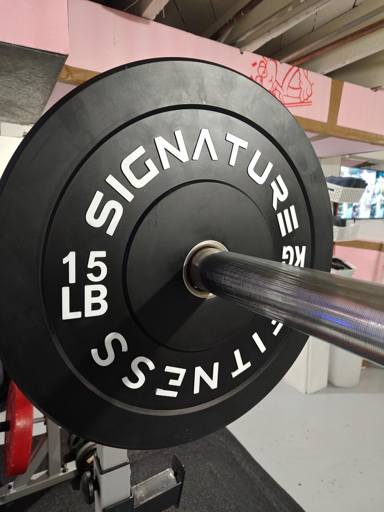 Fitvids Olympic Bumper Plates Set, 2