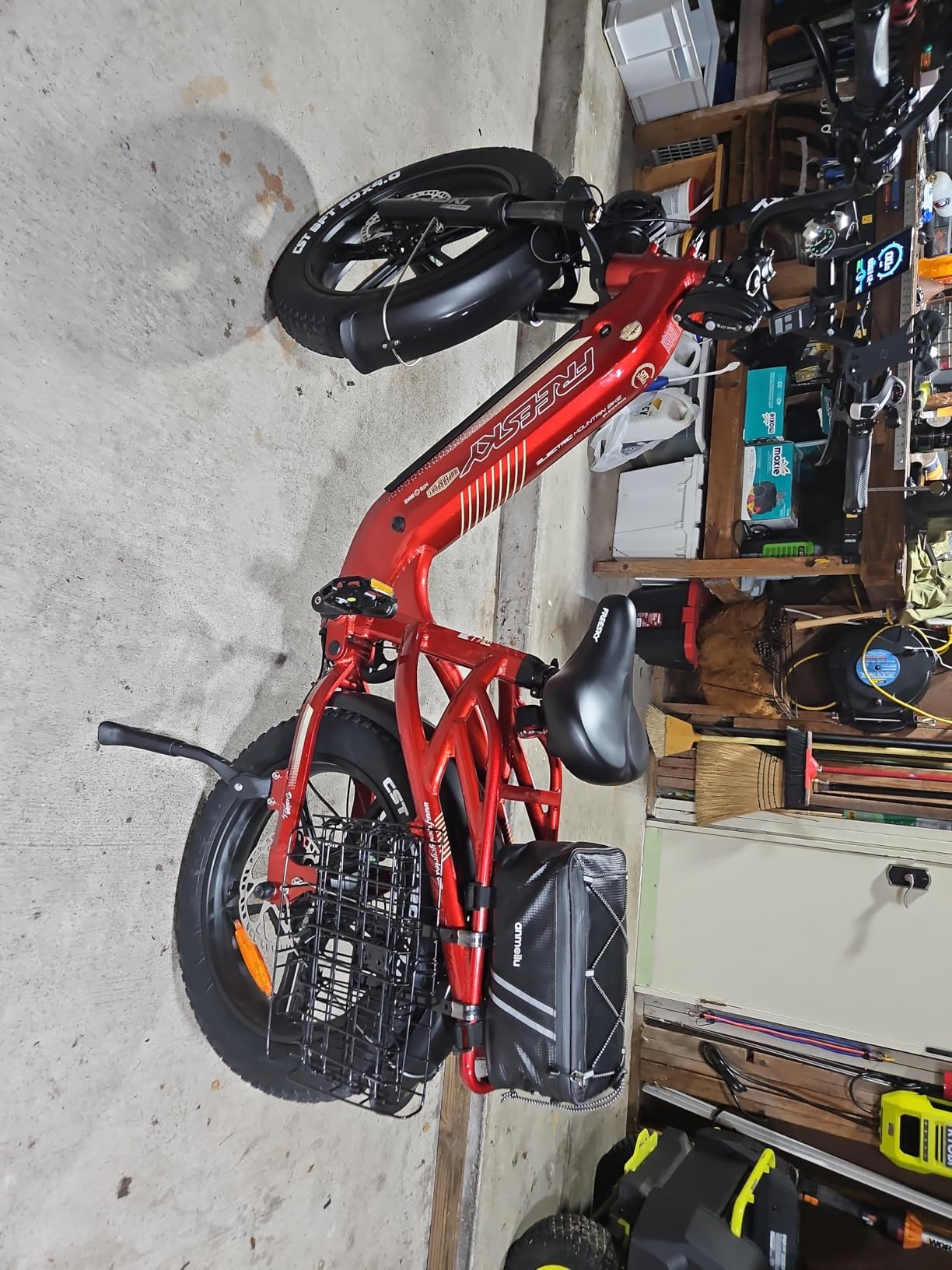 FREESKY 2026 Upgraded Rocky Pro Torque Sensor Electric Bike for Adults, 48V 25Ah Samsung Cells Battery, 105 Miles Range, 33MPH Fat Tire Step-Thru E Bike, 20