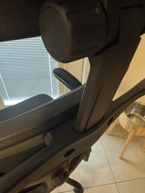 AreShark Office Chair Ergonomic Desk Chair with Adjustable Lumbar Support & Headrest Hanger - High Back Breathable Mesh customer photo 2