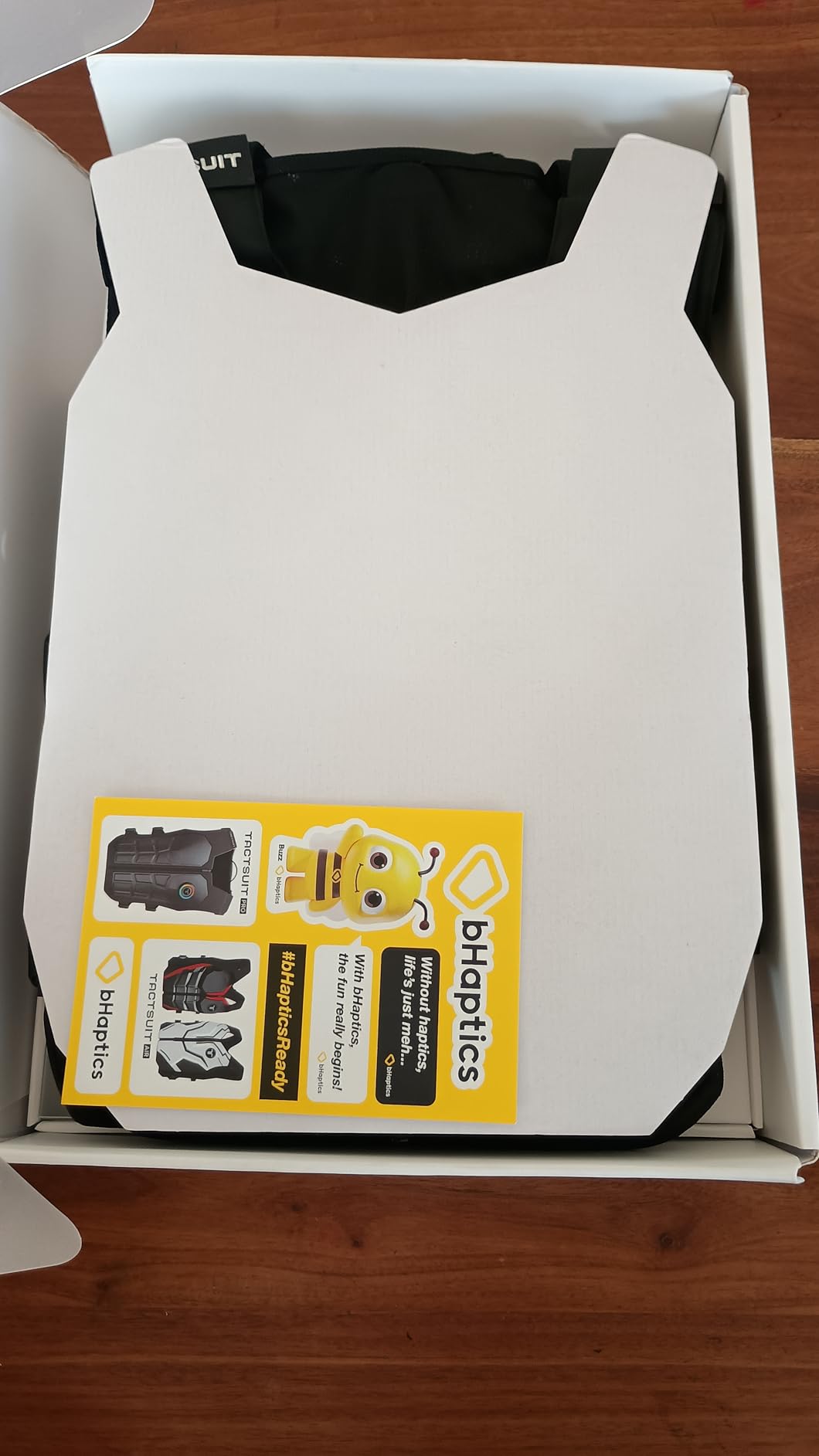 bHaptics FPS Bundle- TactSuit Pro, TactSuit Sleeve Bundle for The Complete immersive VR, PC Gaming, and Sim Racing Experience. customer photo 11