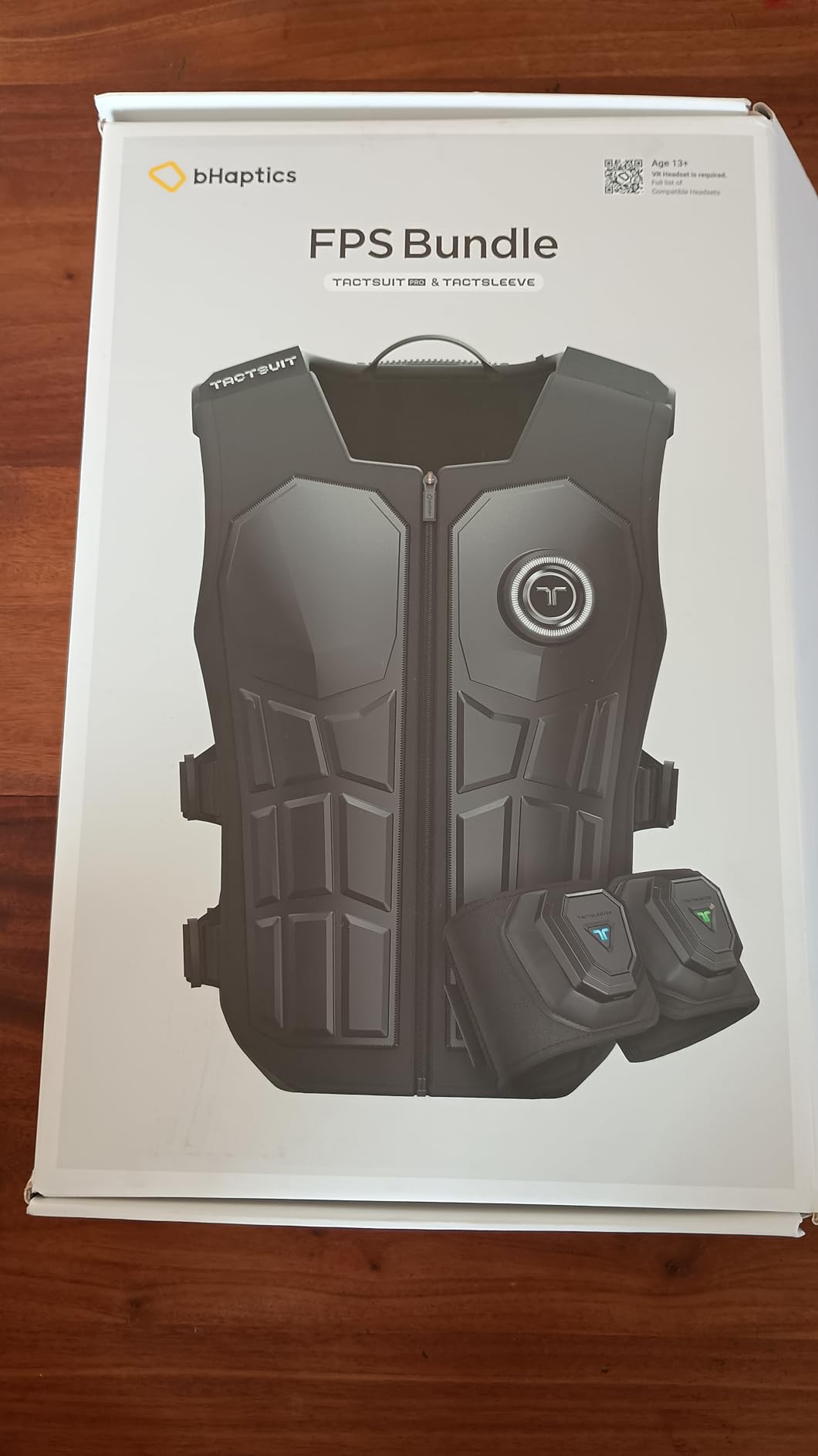 bHaptics FPS Bundle- TactSuit Pro, TactSuit Sleeve Bundle for The Complete immersive VR, PC Gaming, and Sim Racing Experience. customer photo 7