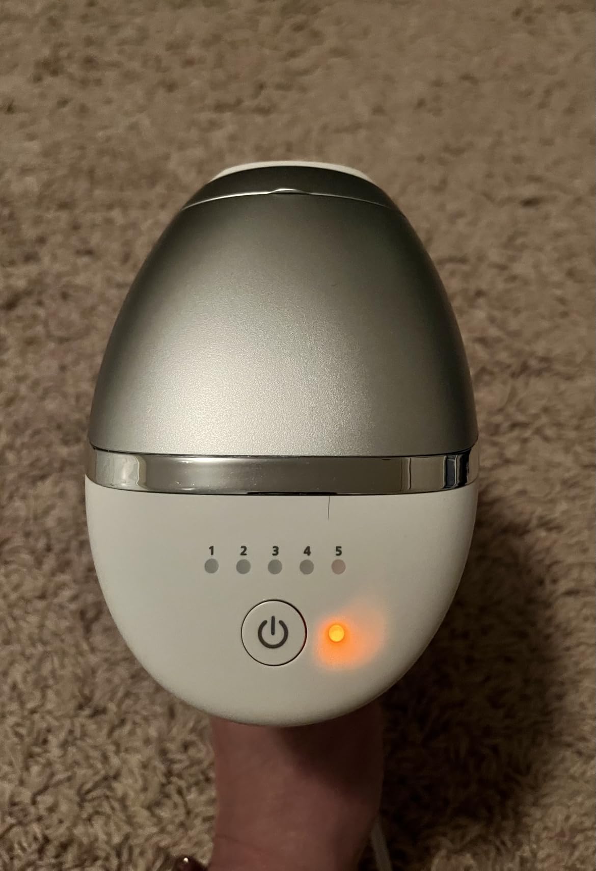 Philips Lumea 7000 Series IPL Hair Removal Device - Permanent Laser Hair Reduction for Women & Men, Easy and Comfortable Use at Home, SenseIQ, Uniquely Curved Attachment for Body, BRI931/03 customer photo 2