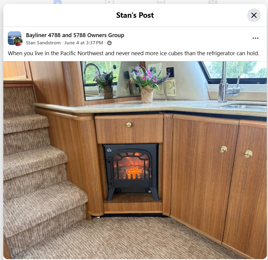 ZAFRO Electric Fireplace Stove, 5100 BTU Quick Heating Electric Fireplace Heater with Adjustable Flame Brightness, 1000W/1500W Thermostat, for Living Room, Bedroom customer photo 2