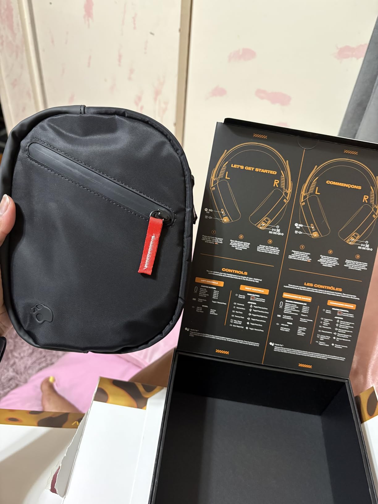 Skullcandy Aviator 900 ANC Wireless Over-Ear Bluetooth Headphones, THX Spatial Audio with Head Tracking, Adaptive Noise Cancelling, Up to 60 Hours Battery, Microphone for iPhone Android - True Black customer photo 2