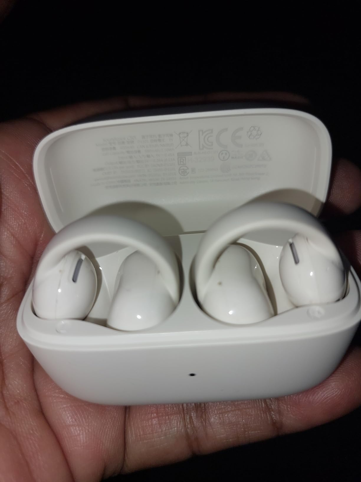 Soundcore C50i by Anker Open Ear Earbuds, Clip-On Headphones Over Ear for Running Workout, 12mm Drivers Powerful Bass, IP55 Waterproof, Bluetooth 6.0 Hi-Res, FlexiClip Design customer photo 2