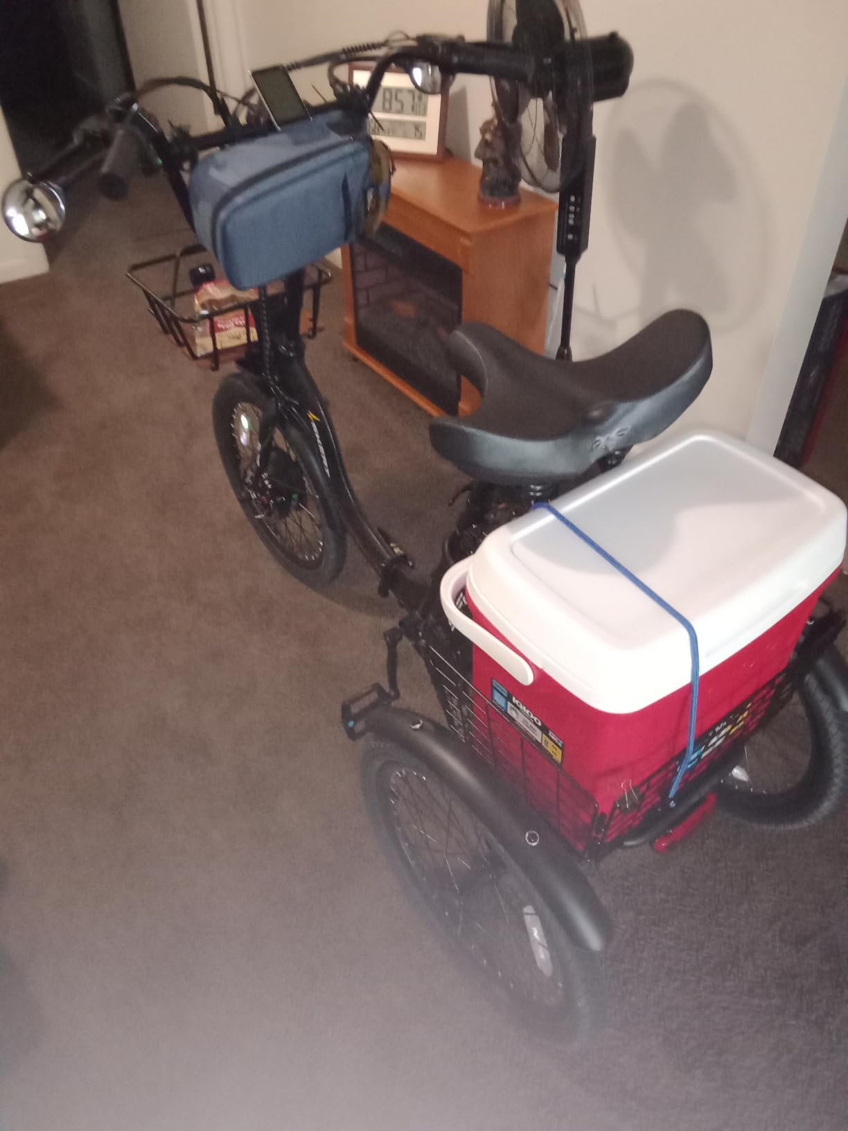 Skeri Electric Trike, Peak 1000W Electric Tricycle for Adults, 20