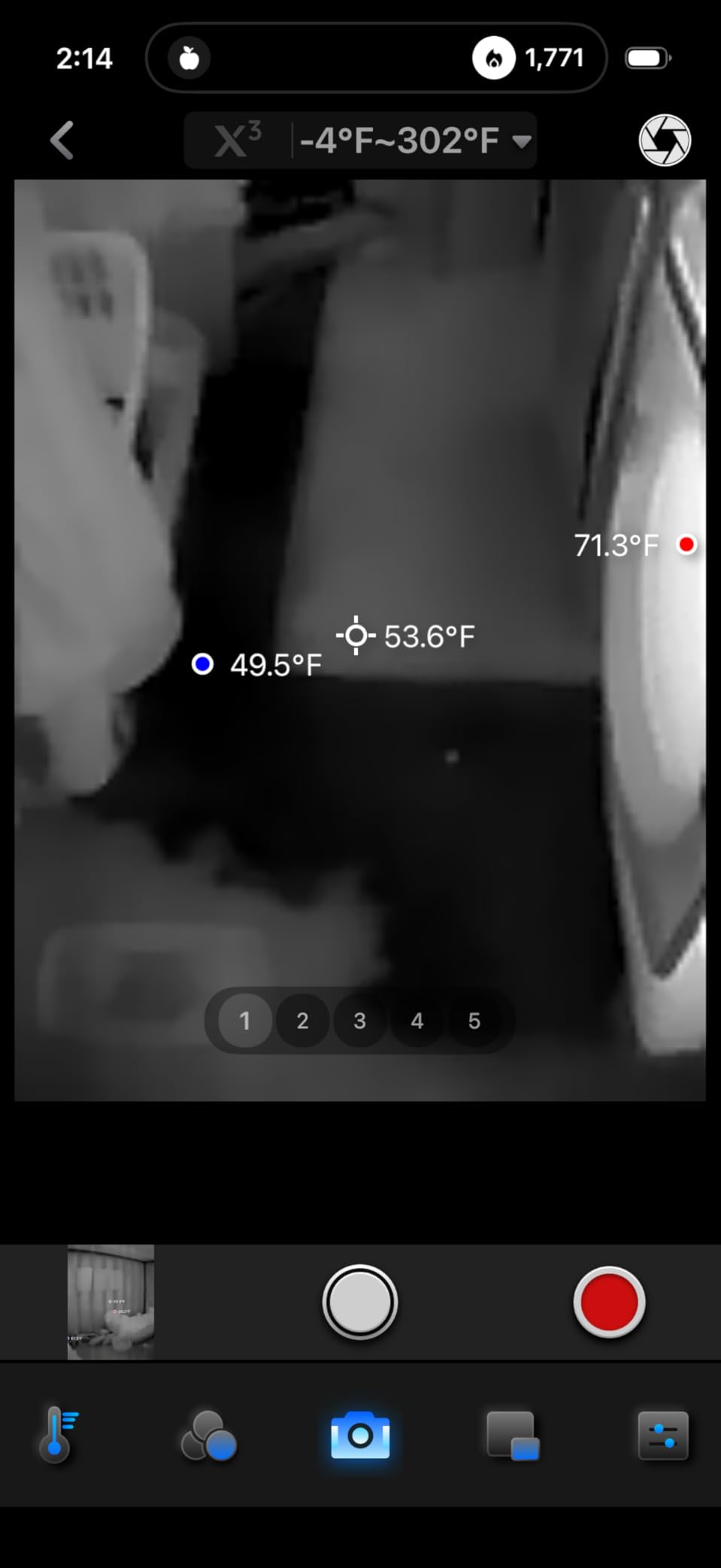 Thermal Master Thermal Camera for USB-C iPhone and Android, P1 Thermal Imaging Camera with 320×240 X³ IR Resolution, -4℉ to 1112℉, 160×120 Infrared Camera (iOS and Android P1 Grey) customer photo 1