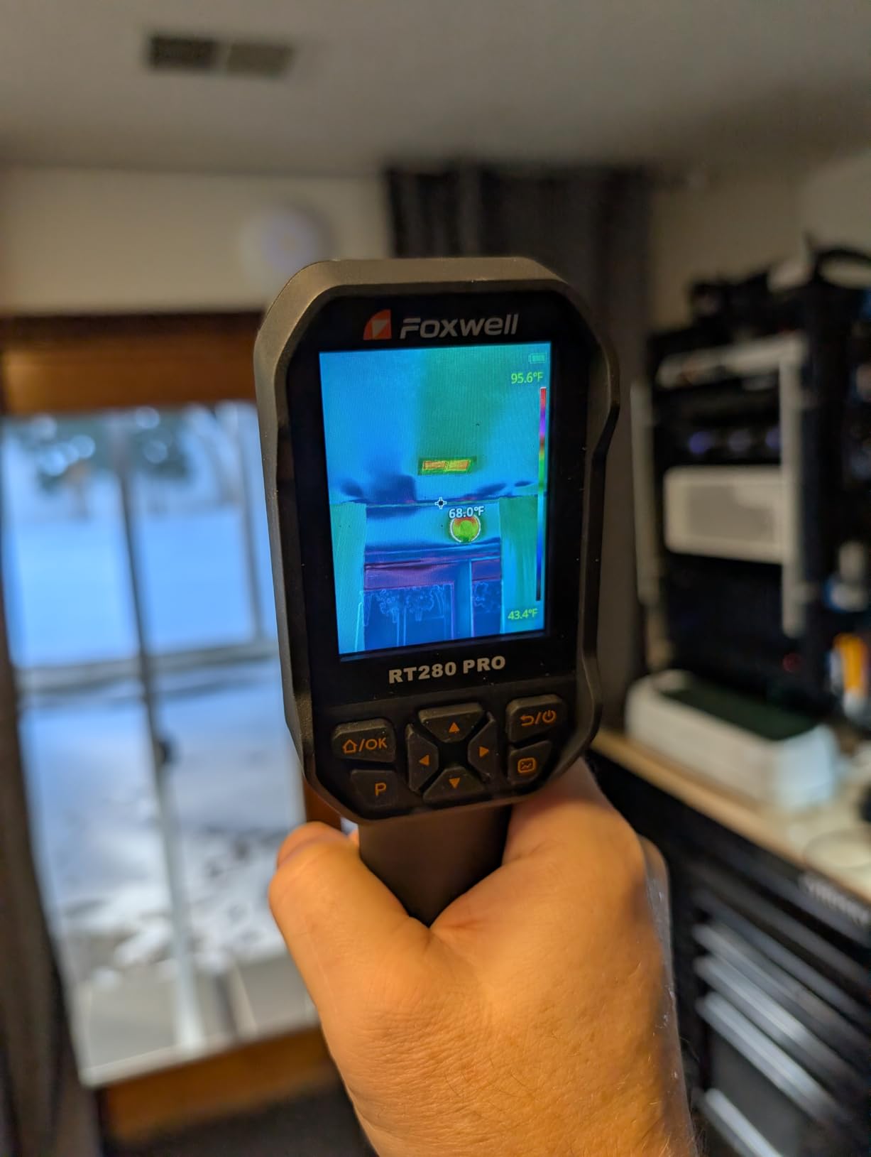 FOXWELL RT280 Thermal Imaging Camera, 320 X 240 2.8