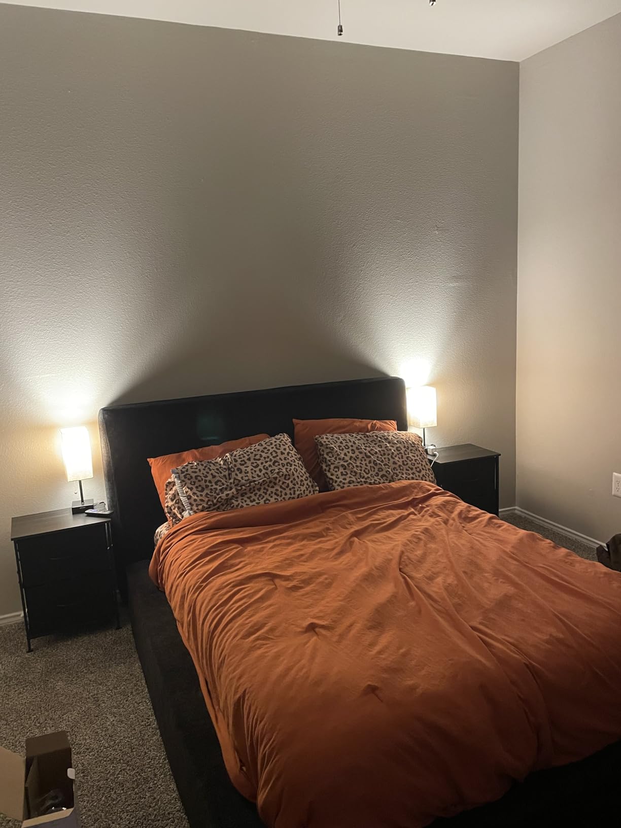 RECCI AirFrame Queen Bed Frame with Headboard, Cloud Upholstered Platform Bed, 5 Inch Foam Cushioned, No Box Spring, Easy Assembly, Beige Chenille customer photo 1