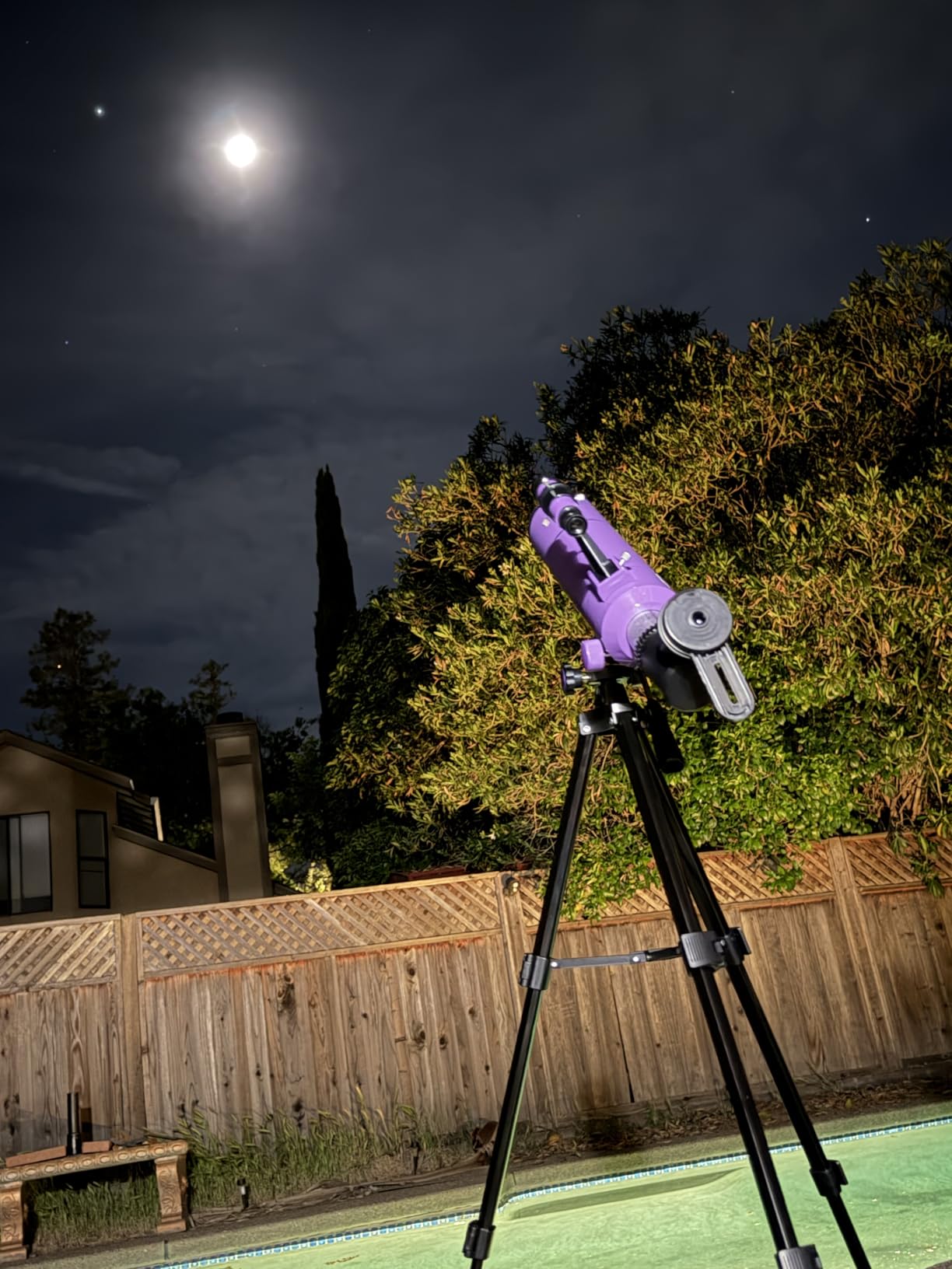 Dianfan Telescope for Kids & Adults, 80mm Aperture 500mm Astronomical Professional Telescope customer photo 2