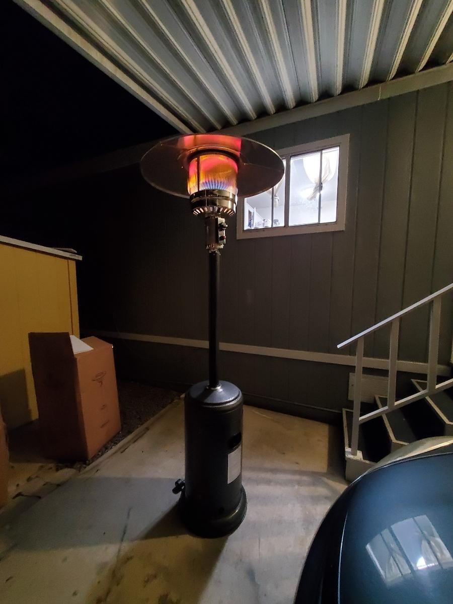 Pamapic 50,000 BTU Outdoor Heaters for Patio with Round Table Design, Premium 304 Stainless Steel Burner, Triple Protection System customer photo 2