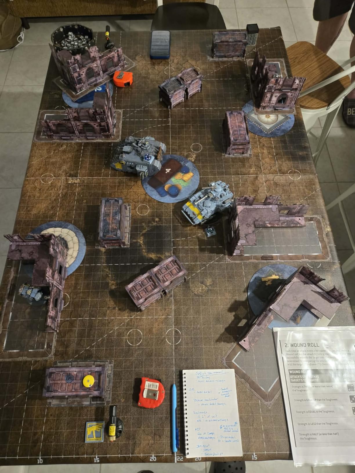 20PCS Terrain Set for WH40K WTC Tournament and 28mm/32mm Miniatures, 40K Terrain Battlezone Creation Kit (Grimspire Foundry) customer photo 1