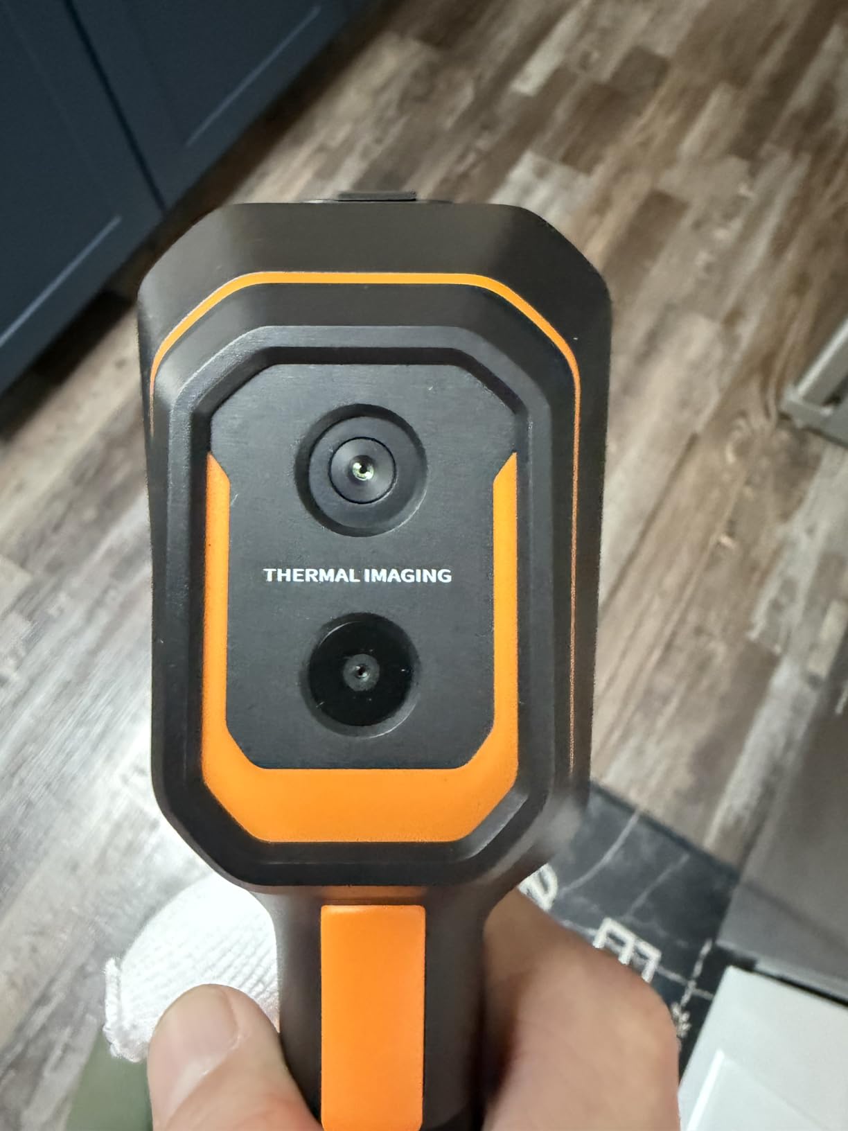 GH192 Thermal Imaging Camera 240X240 Super IR Resolution with 2MP Visual Camera and Fusion Imaging, 25Hz Handheld Thermal Imager with Alarm for Mechanical Maintenance Home HVAC Electrical Inspection customer photo 2