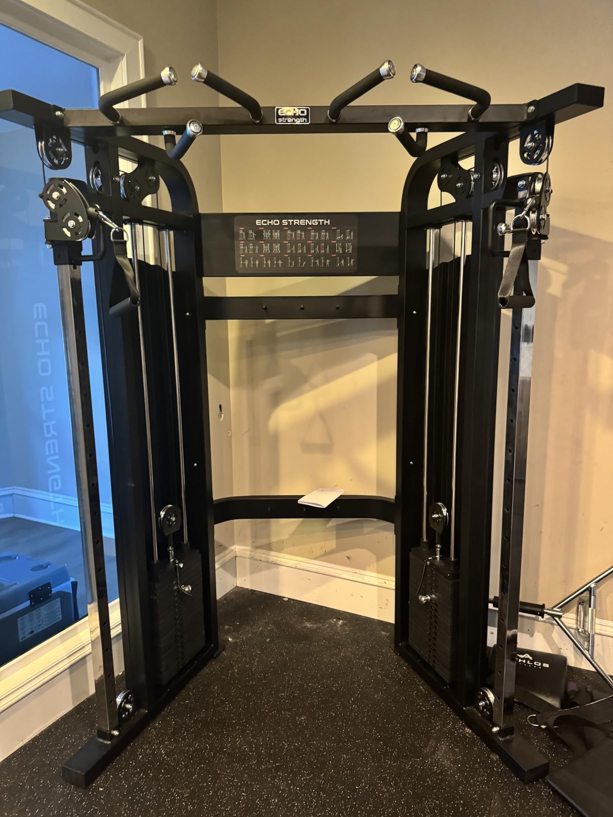LYAN HANS Commercial Functional Trainer Cable Machine, Multifunctional Cable Crossover Exercise Machine, All in One Home Gym System, Workout Weight Machine for Strength Training customer photo 1