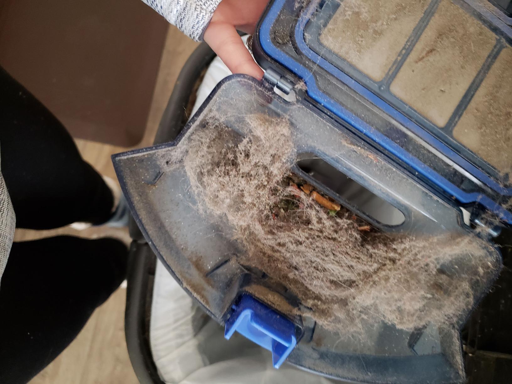 eufy C28 Robot Vacuum and Mop Combo,15,000 Pa Suction, HydroJet Always Fresh Roller Mop, Upgraded from X10 Pro, Zero-Tangle Design for Pet Hair, Auto Mop Washing&Drying, Self-Emptying&Refilling customer photo 2