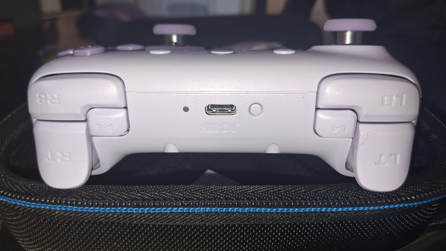 8BitDo Ultimate 2C Wireless Controller for Windows PC and Android, with 1000 Hz Polling Rate, Hall Effect Joysticks and Triggers, and Remappable L4/R4 Bumpers (Transparent Black) customer photo 2