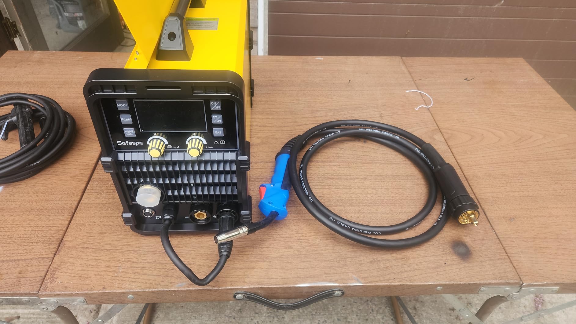200Amp MIG Welder, 2026 Newest [Large LED Display] 110/220V Welding Machine, 7 in 1 STICK/Lift-TIG/MIG/SYN/SpoolGun/Flux/Spot customer photo 2