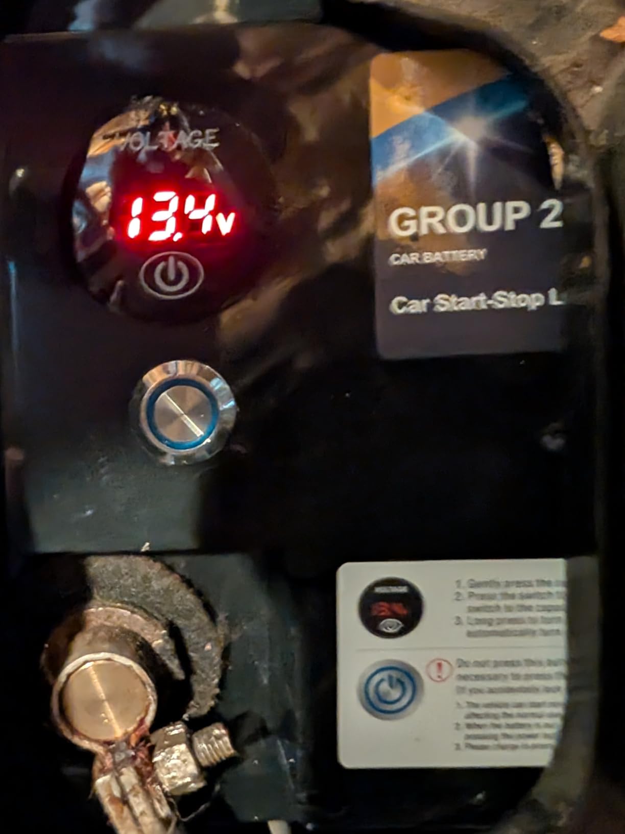 Lithium Car Battery 12V Group 26 512WH 600CCA LiFePO4 Start and Stop Automotive Battery For Car, Dimensions 8.14