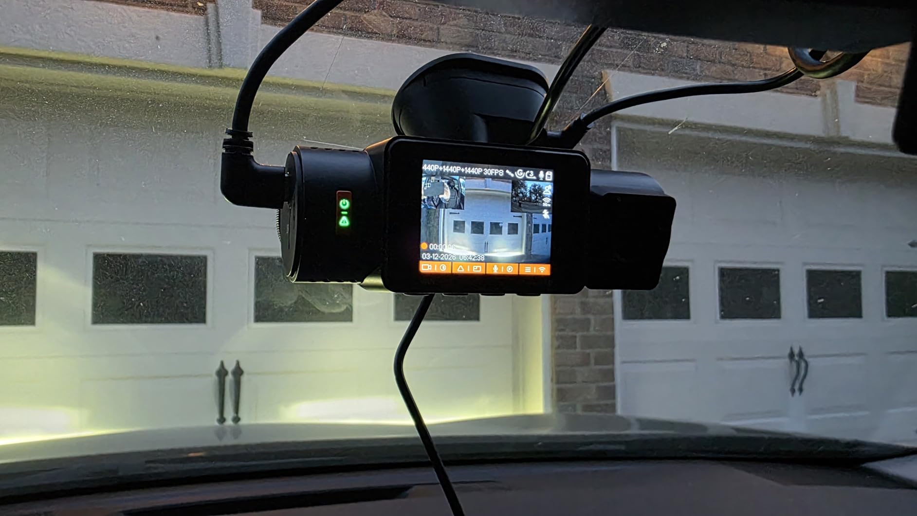 Vantrue New N4S 3 Channel Dash Cam, STARVIS 2 Night Vision, Front Rear Inside Dashcam for Cars, Front and Rear Dual Channel, PlatePix Tech, Parking Mode, Wi-Fi, GPS, 2