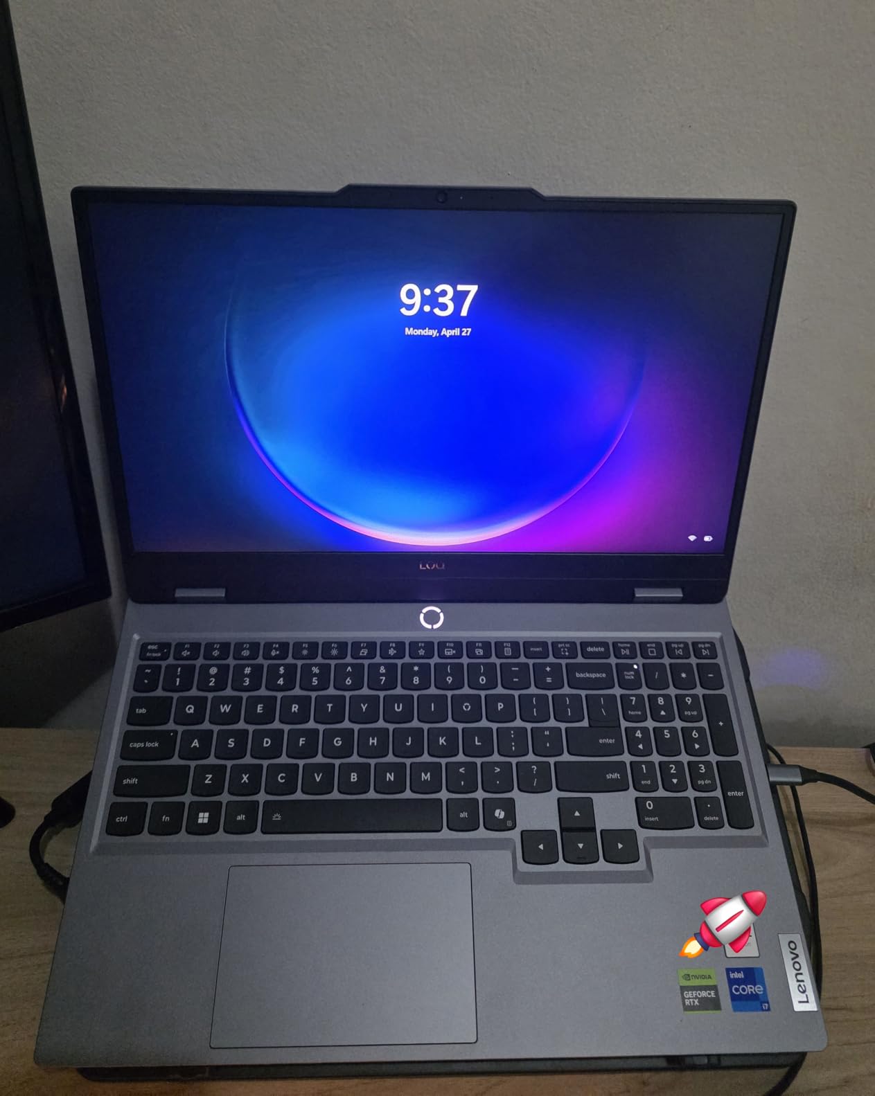 Lenovo Legion LOQ AI-Powered Gaming Laptop - Intel Core i7-13650HX - 15.6 FHD IPS Display, 144Hz - GeForce RTX 5050-16GB Memory - 1TB Storage - G-Sync - Luna Grey customer photo 2