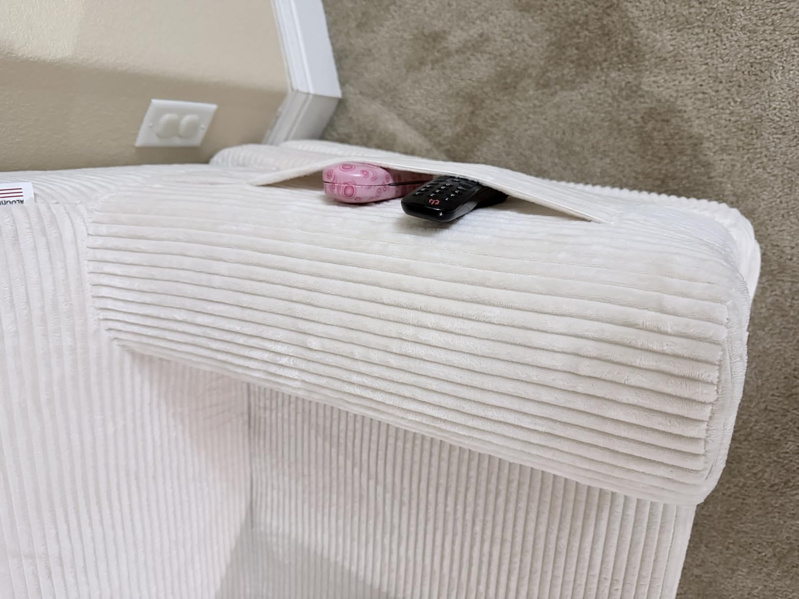 Boneless Couch Sofa Bed, Convertible Sleeper Chair with One-Piece High-Density Foam (No Lumps), Foldable Floor Mattress for Adults Guest Gaming, Non-Slip, Side Pockets, 84x35, No Assembly customer photo 1