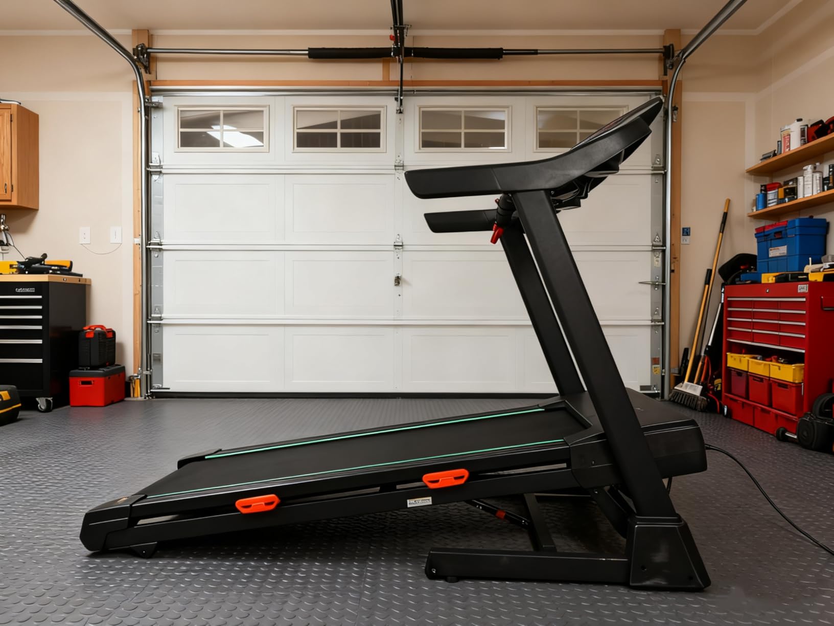 THERUN 20% Auto Incline Treadmill - 12 MPH and 3.5 HP Motor, 55