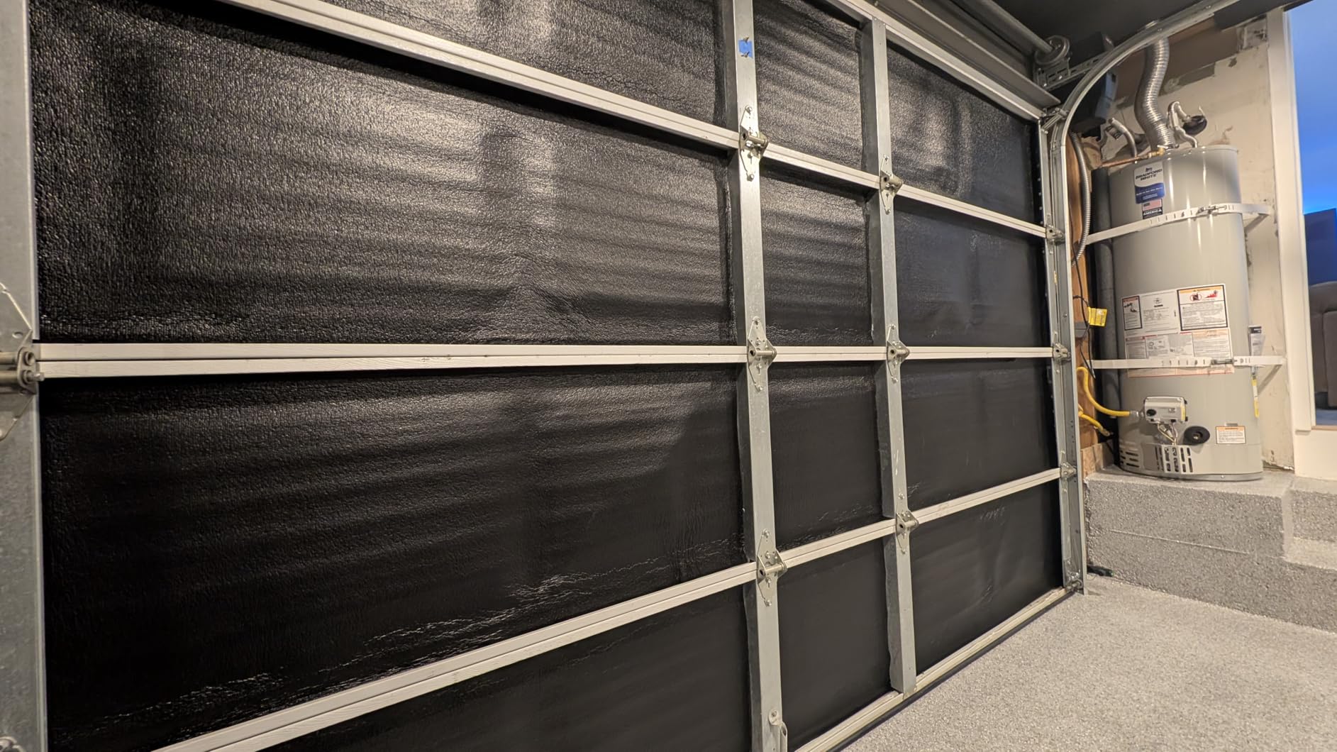 SmartGARAGE - Reflective Garage Door Insulation Kit (White) customer photo 2