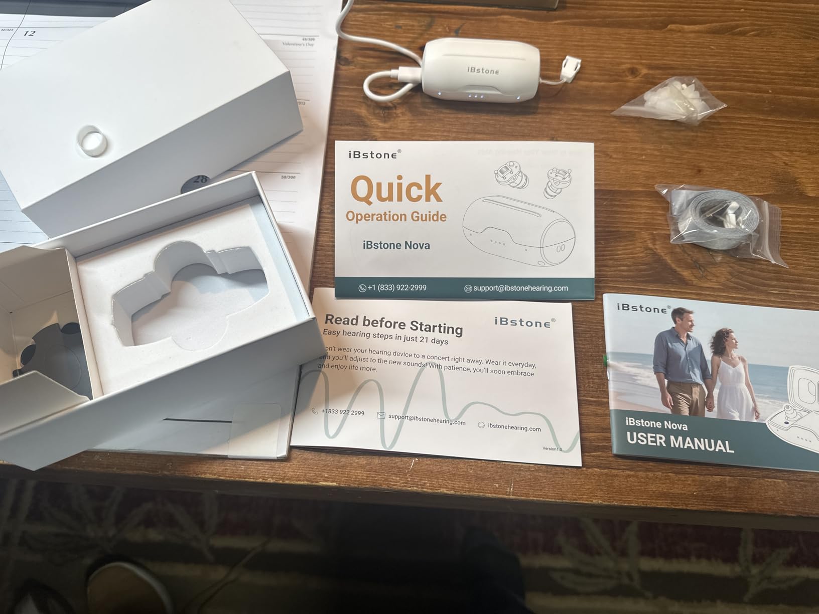 Nova Hearing Aids for Seniors Adults - Superior Sound Quality, Smart Noise Cancelling, No Feedback, Auto On/Off, Rechargeable, OTC customer photo 2