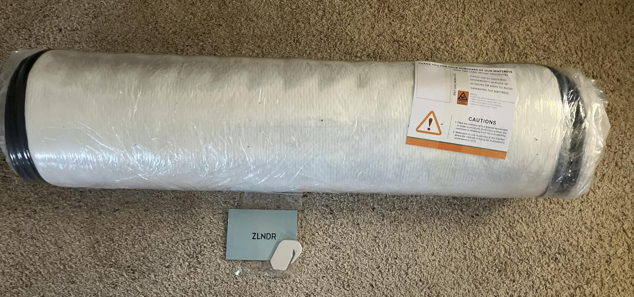 Aura-Pro Queen Size Cooling Gel Memory Foam Mattress with Pocket Coils, 12 Inch Medium Firm Hybrid Mattress in a Box for Back Neck Enhanced Pain Relief, 1001-Night Trial, Fiberglass-Free customer photo 2