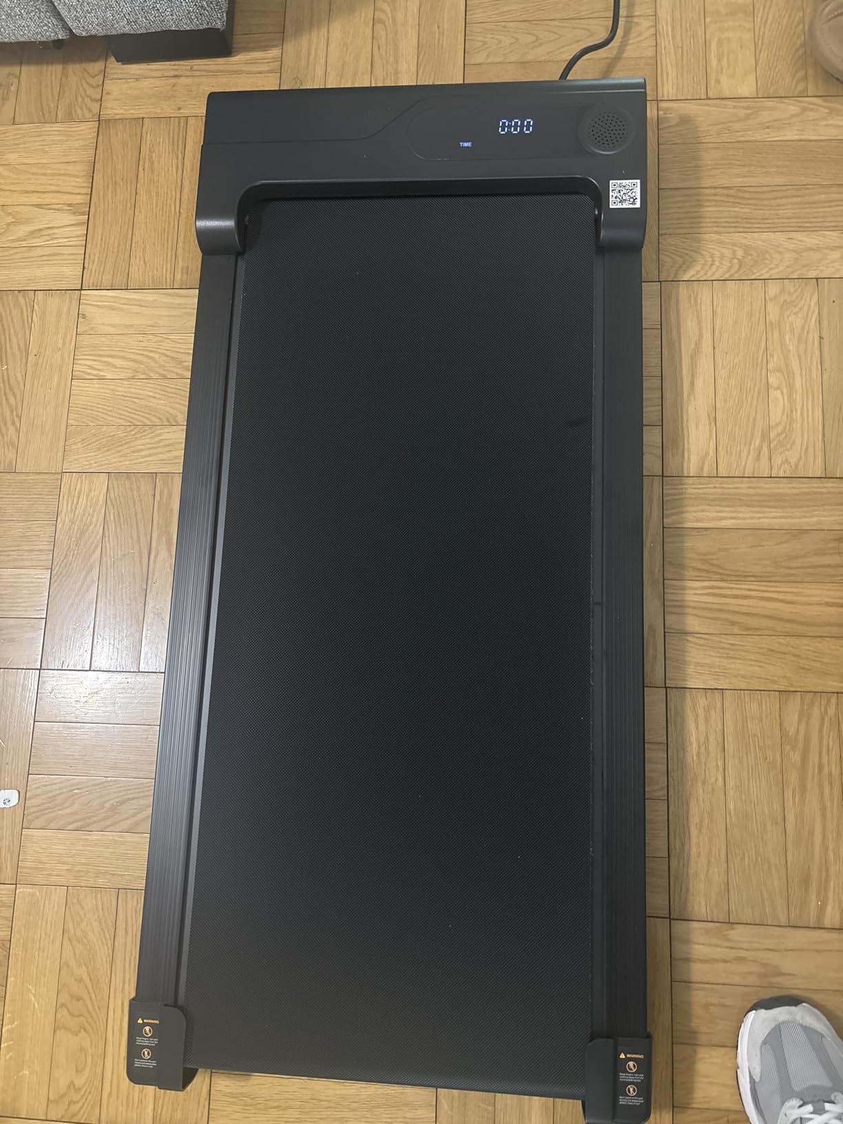 Walking Pad Treadmill for Home - Under Desk Treadmills Portable Mini Walking Pads Compact Walk Pad for Small Spaces Office Indoor Apartment Floor Flat Running Machine customer photo 2